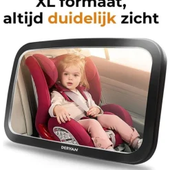 Deryan Luxe XL Autospiegel Verstelbaar