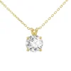 Di Lusso 14K Gouden Collier met hanger – 0.70 ct Lab Grown Diamant