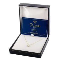 Di Lusso 14K Gouden Collier met hanger – 0.70 ct Lab Grown Diamant
