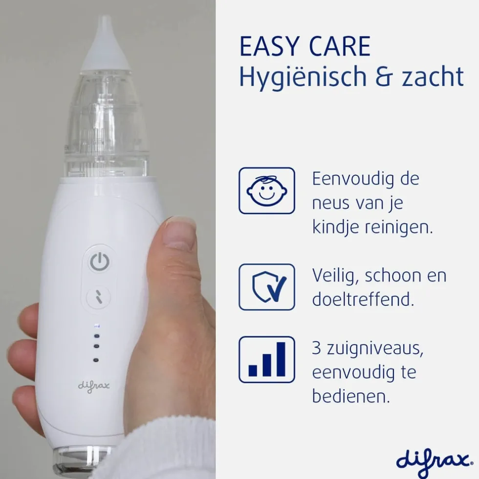 Difrax Elektrische Neusjesreiniger