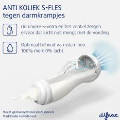 Difrax Natural 0+M S-Fles