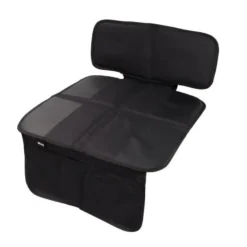 Ding Zwart Waterproof Autostoelbeschermer met Opbergvakjes