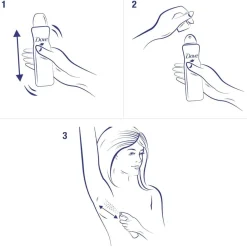 Dove Go Fresh Açaí Berry & Waterlily Antitranspirant Spray