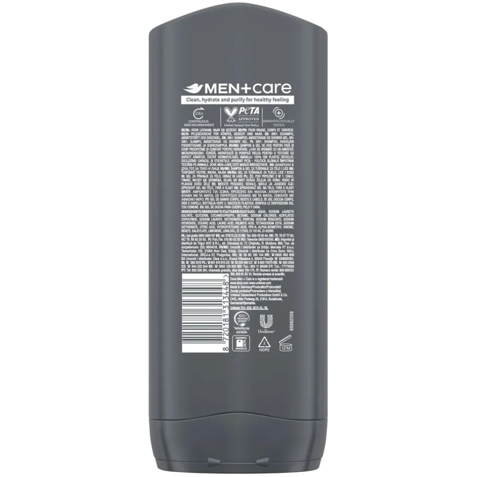 Dove Men+Care Clean Comfort Douchegel