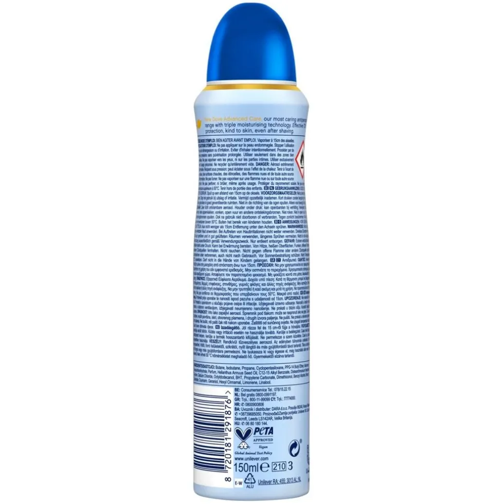Dove Talco Deospray