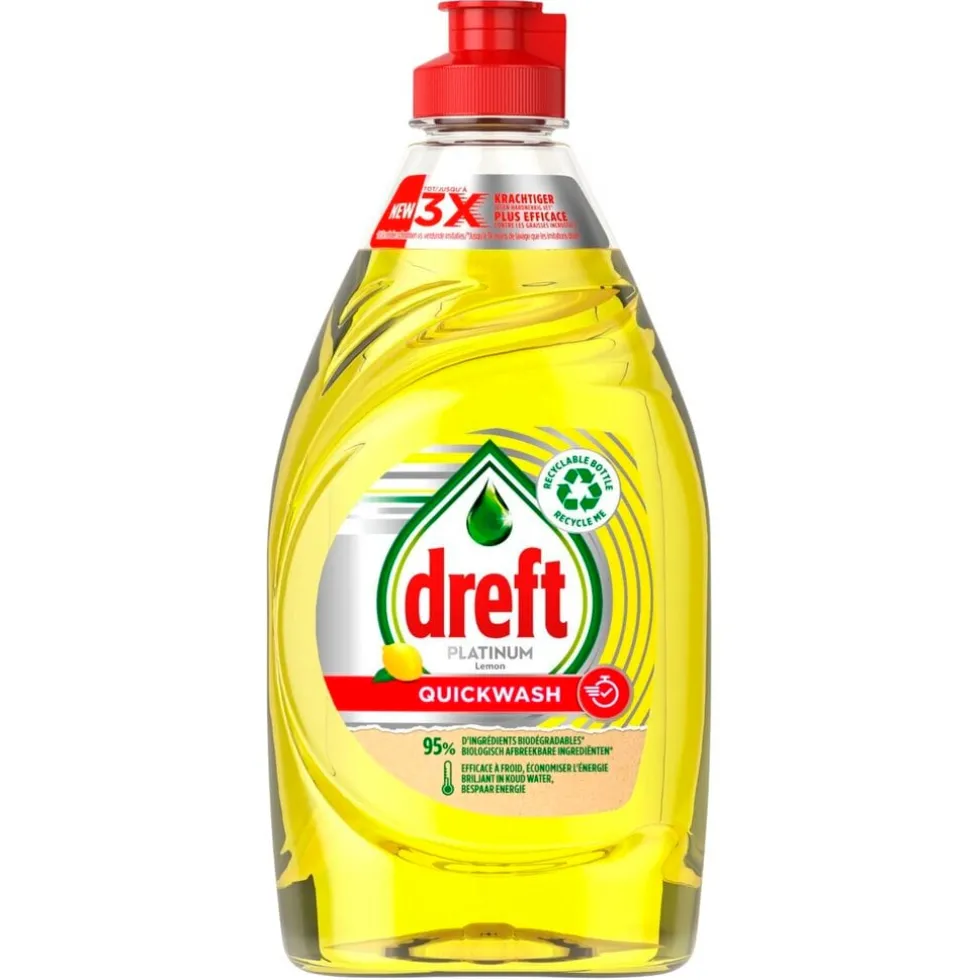 Dreft Platinum Quickwash Lemon Afwasmiddel