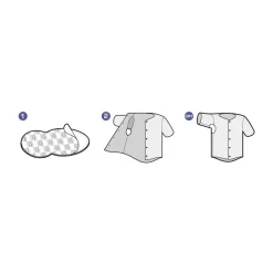 1-2 Dry Okselpads