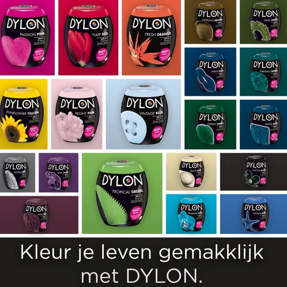 Dylon Intense Black Machinewas Textielverf