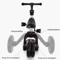Eco Toys Geel 4-in-1 Loopfiets
