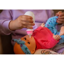 Eco Toys 33cm Pop Blauw/Roze Outfit met Accessoires