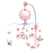 Eco Toys Flower Valley Roze Muziekmobiel