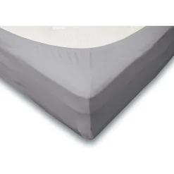 Elegance Hoeslaken Jersey Katoen Stretch 35cm Hoge Hoek - licht grijs 80/90x190/200cm