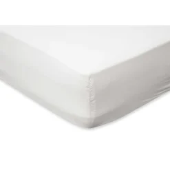 Elegance Hoeslaken Katoen Perkal 35cm Hoekhoogte - wit 180x210/220cm