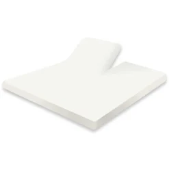 Elegance Splittopper Hoeslaken Jersey Katoen Stretch - ivoor 180x200cm