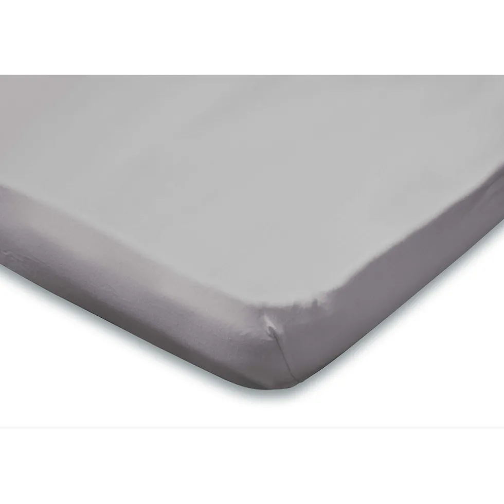Elegance Topper Hoeslaken Jersey Katoen Stretch - licht grijs 120/130/140x200cm