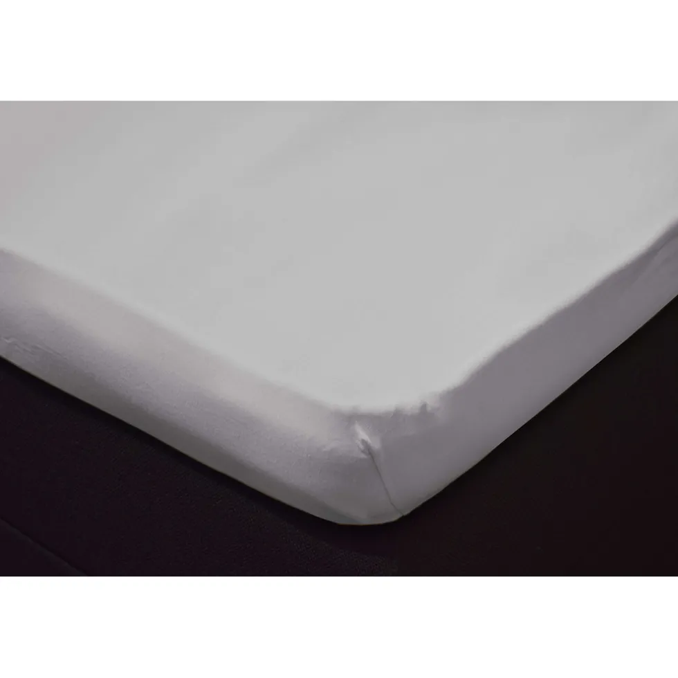 Elegance Topper Hoeslaken Jersey Katoen Stretch - licht grijs 120/130/140x200cm