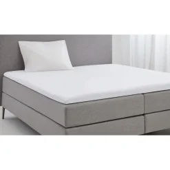 Elegance Topper Hoeslaken Katoen Perkal - wit 90x210/220cm