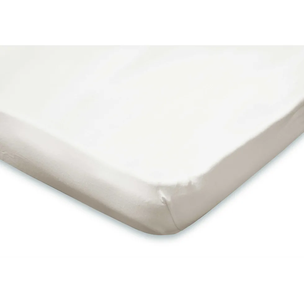 Elegance Topper Hoeslaken Jersey Katoen Stretch - ivoor 80/90x190/200cm