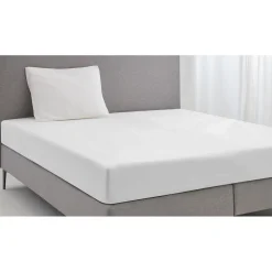 Elegance Hoeslaken Katoen Perkal 35cm Hoekhoogte - wit 140x200cm