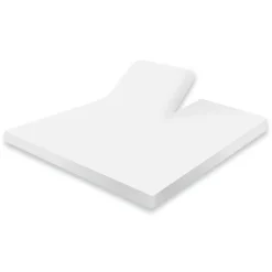 Elegance Splittopper Hoeslaken Jersey Katoen Stretch - wit 160x200cm