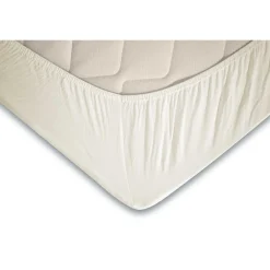 Elegance Topper Hoeslaken Jersey Katoen Stretch - ivoor 120/130/140x200cm
