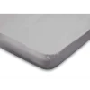 Elegance Topper Hoeslaken Jersey Katoen Stretch - licht grijs 80/90x190/200cm