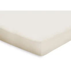 Elegance Topper Hoeslaken Katoen Perkal - ivoor 180x210/220cm