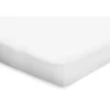 Elegance Topper Hoeslaken Katoen Perkal - wit 180x210/220cm