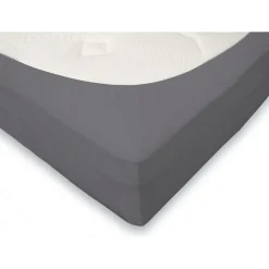 Eleganzzz Hoeslaken Flanel 35cm Hoekhoogte - antraciet 180x200cm