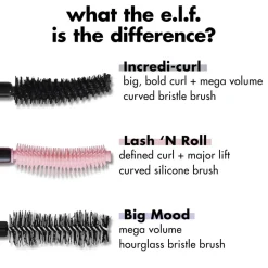 e.l.f. Deep Brown Incredible Curl Mascara