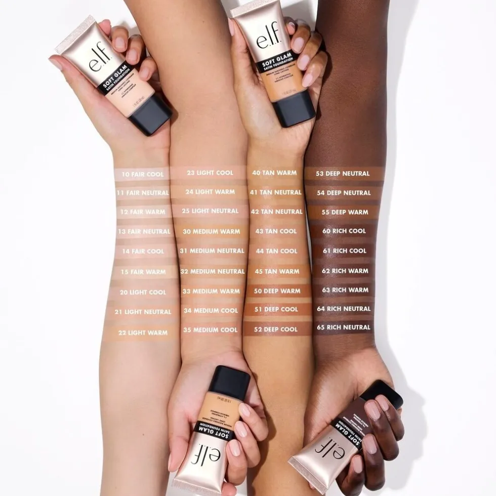 e.l.f. Soft Glam 61 Rich Cool Satin Foundation