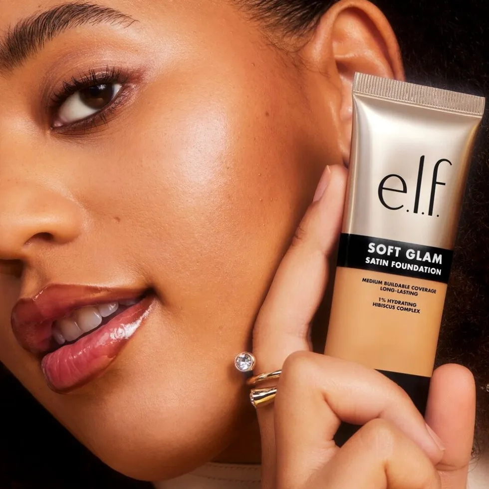 e.l.f. Soft Glam 45 Tan Warm Satin Foundation