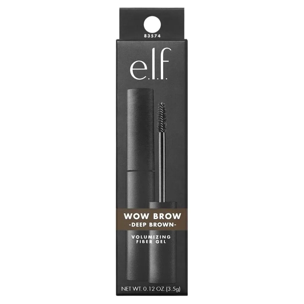 e.l.f. Wow Brow Deep Brown Volumizing Fiber Gel