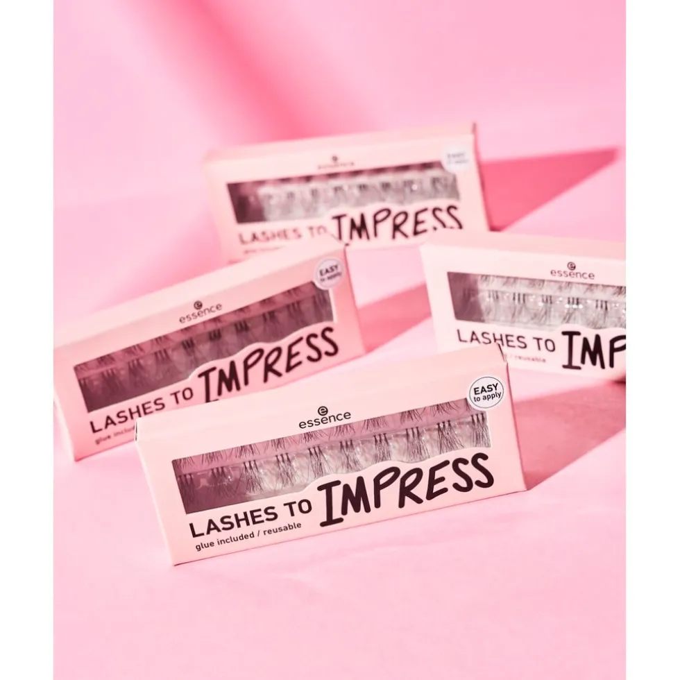 Essence Lashes To Impress 07 Bundled Single Lashes Kunstwimpers
