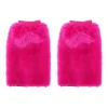 Fake Fur Gebreide Beenwarmers