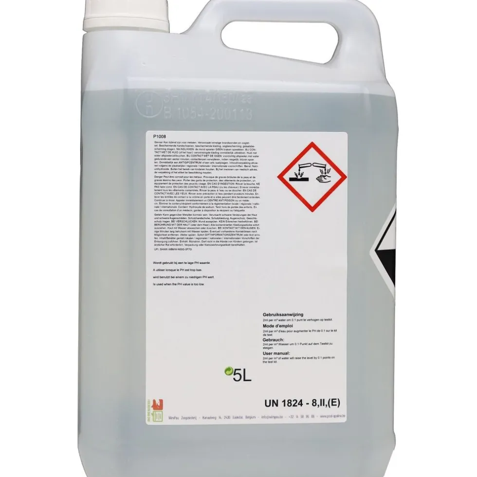 Famiflora pH-plus vloeibaar 10L om pH waarde te verhogen