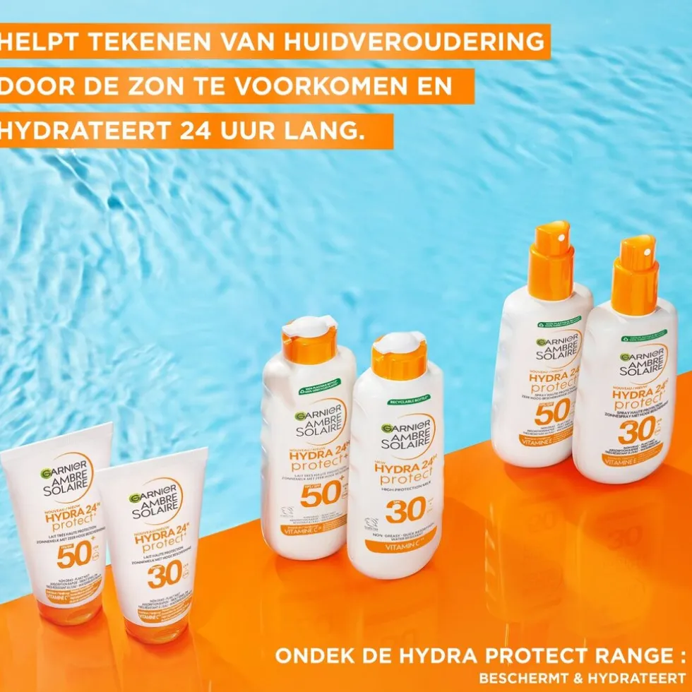 Garnier Ambre Solaire Hydra 24H Protect SPF30 Zonnemelk
