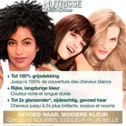 Garnier Nutrisse Ultra Crème 4.3 Goudbruin Permanente Haarkleuring