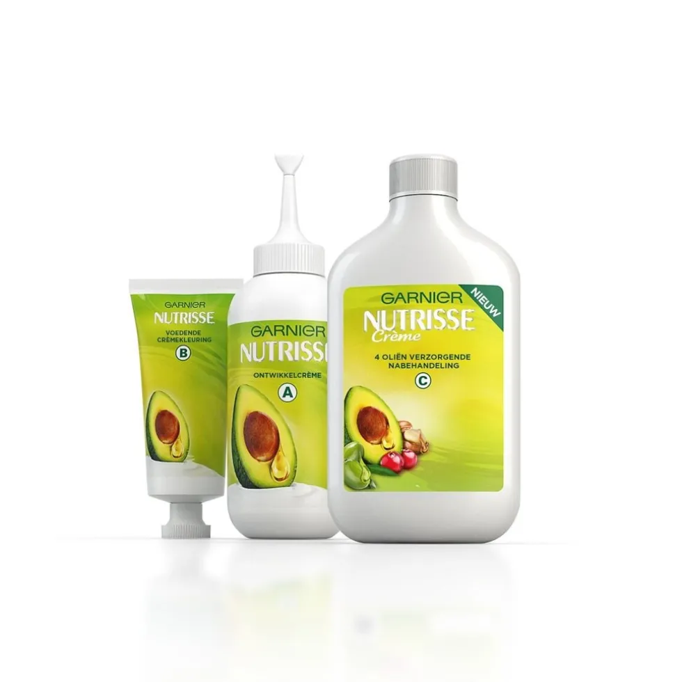 Garnier Nutrisse Ultra Crème 8 Licht Blond Permanente Haarkleuring