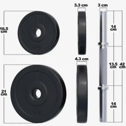 Gorilla Sports Dumbbell set