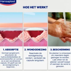 Hansaplast Expert+ Second Skin Protection Hydrocolloïde Pleisters