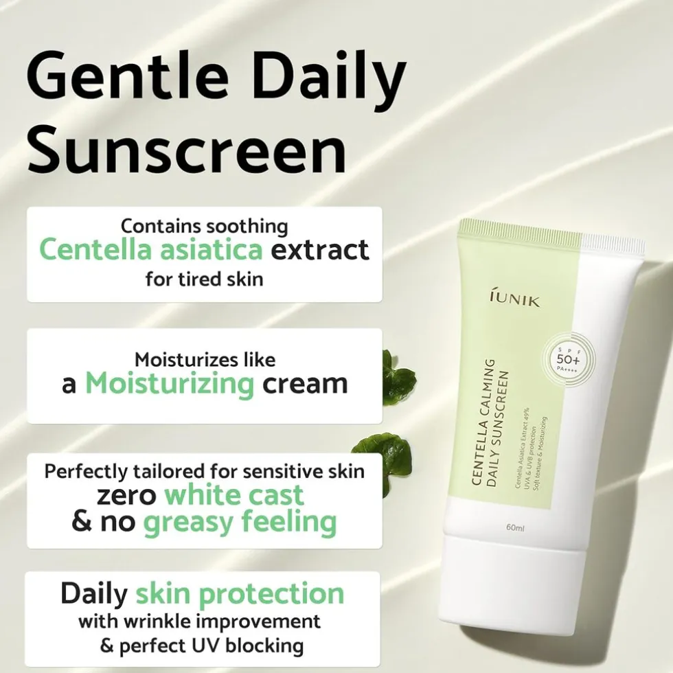 IUNIK Centella Calming Daily Sunscreen