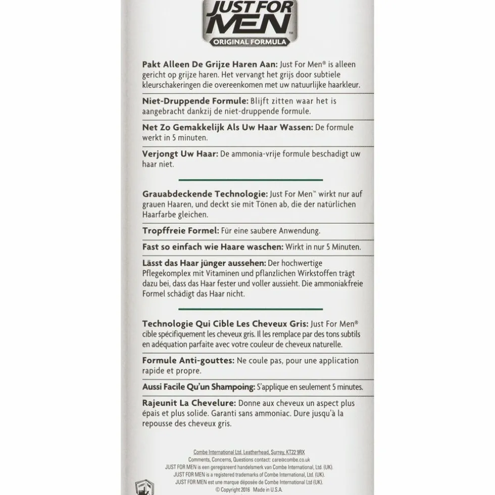 Just For Men Original Formula H-45 Donkerbruin Haarkleuring