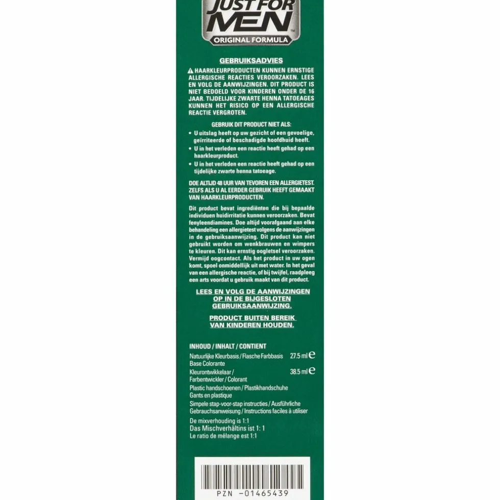 Just For Men Original Formula H-45 Donkerbruin Haarkleuring