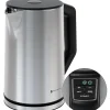KitchenBrothers Dubbelwandige Waterkoker met Temperatuurregeling