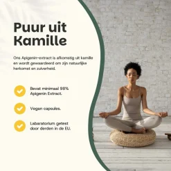 20% korting | Cupplement Apigenin Extract Capsules 100 mg