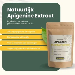20% korting | Cupplement Apigenin Extract Capsules 100 mg