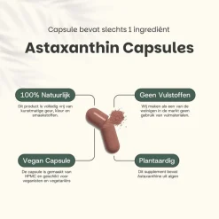 20% korting | Cupplement Astaxanthine Capsules 8 mg