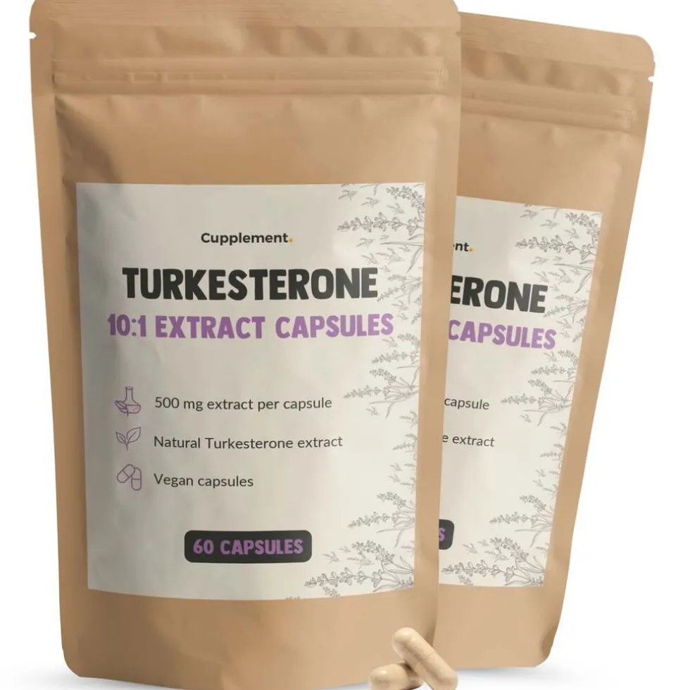 30% korting | Cupplement Combideal Turkesterone Capsules 500 mg