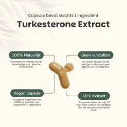 30% korting | Cupplement Combideal Turkesterone Capsules 500 mg